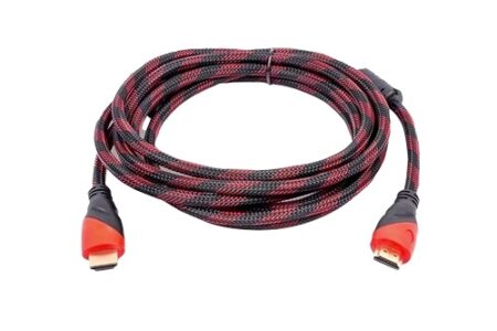Cable HDMI Naceb Technology , 1,5 M, HDMI, HDMI, Macho/Macho, Rojo