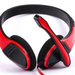 Audífonos Naceb Technology Na-589R, Negro, 3,5 Mm
