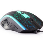 Mouse Naceb Technology Na-592Ne, USB, Juego, Óptico, 1200 Dpi, Multicolor