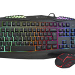 Kit De Teclado Y Mouse Gaming Naceb Technology Na-617, USB, Negro