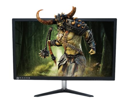 Monitor Naceb Technology Na-628 Grade A, 21.5″ Full HD, Panel Nuevo Certificado, Color Negro, 2 Años De Garantía
