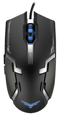 Mouse Gaming Naceb Technology Na-629, USB, Juego, Negro