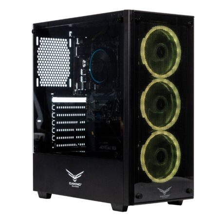 Computadora Gamer Naceb Intel Core I3-12100 - 8Gb, SSD 480Gb, Kit Teclado Mouse, Win 11 Pro Prueba