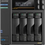 Servidor NAS Asustor As6804T 4 Bahias/16 Gb/AMD Ryzen Quad-Core 2.3 Ghz/M.2