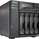 Servidor NAS Asustor As6804T 4 Bahias/16 Gb/AMD Ryzen Quad-Core 2.3 Ghz/M.2