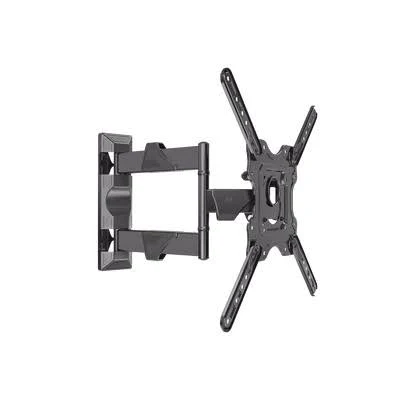 Montaje De Pared Articulado P/Monitor 32″-55″ Epcom P4-Nb Hasta 27.2Kg/Vesa 400X400/Separacion A Pared De 5-40Cm/Color Negro
