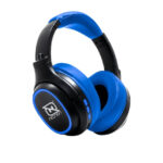 Audifonos Over-Ear Bluetooth Nbh-02 Simulacion Cancelacion De Ruido 3.5Mm Radio Fm Micro SD 3.5Mml Manos Libres Type C Azul