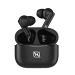 Audifonos In-Ear Ntws-103 Bluetooth 5.3 Tws Super Bass Manos Libres Hasta 5 Hrs De Duración, 4 Indicadores De Carga En Dock, Negro
