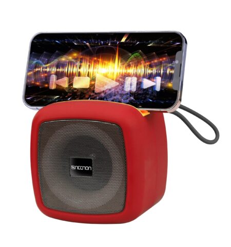 Bocina Portatil Necnon Nb-09/Bluetooth 5.1/Micro USB/Aux 3.5Mm/Azul/Nbbsn902Rg