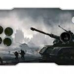 Consola Necnon Arcade Nca-6084 Pro/Dos Jugadores+2 Rc WiFi/2Gb RAM/64Gb Almacenamiento/Bocina 3W 12V Retroiluminado/Incluye Juegos N64/Modelo Guerra/Nbca60Wa3D