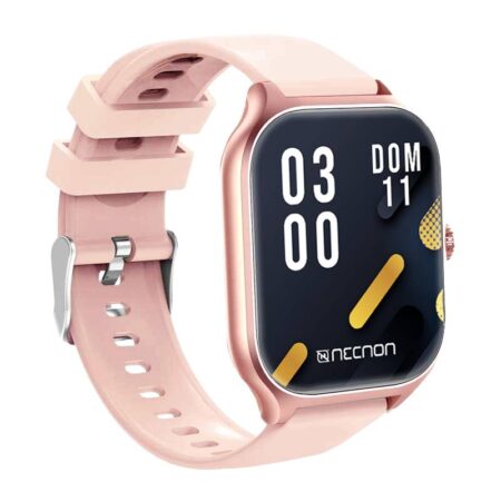 Reloj Smart Watch Necnon Nbsw110421/Nsw-101/Bluetooth 5.0/Android/Ios/IP67/180Mah/Rosa-Dorado