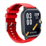 Smartwatch Nsw-101 2.01 IP67 Bt 5.0 App Fitpro Bat 180 mAh Mide Calorias Fc Con Vibración Multimedia Función Buscar Y Fotos A Distancia Negro/Rojo
