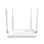 Netis Router Inalámbrico Nc21 - 4 Puertos, WiFi 5, 1200 Mbps, Router, Ap, Wisp, Modo Cliente, Repetidor, 4 Antenas 5 Dbi