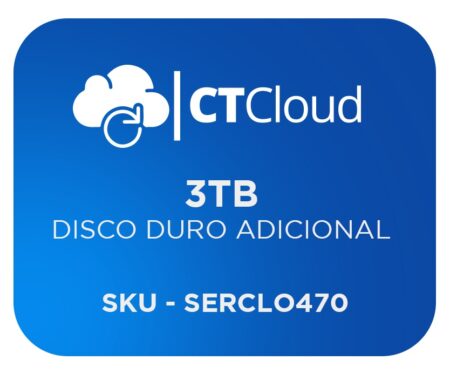 Servidor Virtual En La Nube Ct Cloud Ncst3000 – Servicio De Nube, Servidor Virtual, 3 Tb