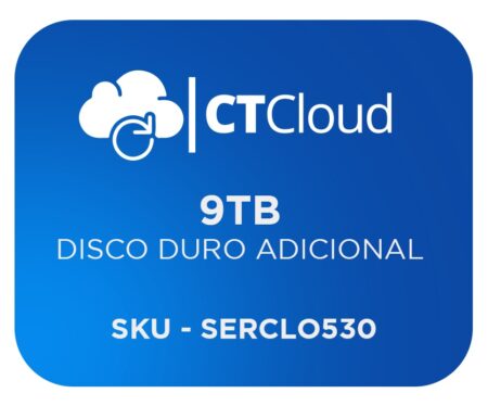 Servidor Virtual En La Nube Ct Cloud Ncst9000 – Servicio De Nube, Servidor Virtual, 9 Tb