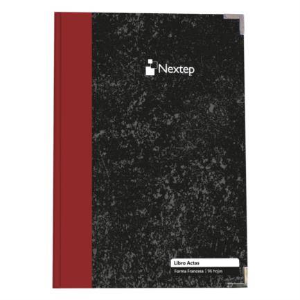 Libro Cosido Nextep Ne-005N Para Actas/Con 96 Hojas/Frances