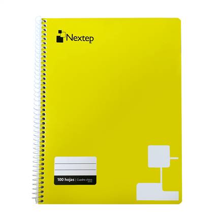 Cuaderno De Espiral Nextep Ne-007C Profesional/De Cuadro C5/Con 100 Hojas