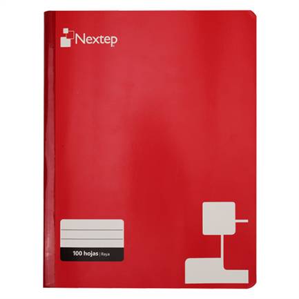 Cuaderno Cosido Nextep Ne-008R Profesional/De Raya/Con 100 Hojas