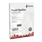 Papel Opalina Nextep Ne-012C Blanca Con 100 Piezas De 125Gr -