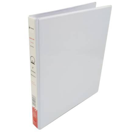 Carpeta Nextep Ne-013U Vinil Aro O De 1 Pulgada Tamaño Carta Color Blanco –
