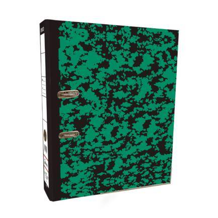 Carpeta Registrador Nextep Ne-050O Tamaño Oficio/Con Broche Metalico/Verde Marmoleado