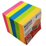 Nota Adhesiva Nextep Ne-056 2X2 Color Neon Con 5 Bloques De 100 Hojas Cada Uno -