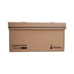 Paquete C/12 Cajas De Archivo Carton Nextep Ne-058C 48X 30.5X 24.2Cm