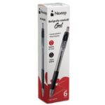 Caja C/12 Piezas De Boligrafos Nextep Ne-062N De 0.7Mm/Mediano/Negro