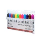 Estuche C/12 Piezas De Marcadores Nextep Ne-079 De Base De Agua/Colores Surtidos