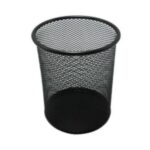 Porta Lapices Nextep Ne-158G De Malla Metalica/11.5Cmx14Cm/Grande/Negro