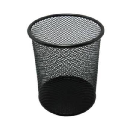 Porta Lapices Nextep Ne-158G De Malla Metalica/11.5Cmx14Cm/Grande/Negro