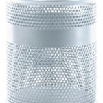Porta Lápices Nextep Ne-158P Mediano Material Malla Metálica 8.5 X 10Cm Color Plata -