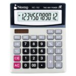 Calculadora Nextep Ne-182, 12 Digitos Escritorio Bateria/Solar