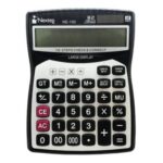 Calculadora Nextep 12 Digitos Pantalla Grande Escritorio Cubierta Metalica Bateria/Solar Ne-192