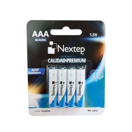 Blister C/4 Pilas Alcalinas “Aaa” Nextep Ne-281C Lr03/1.5V