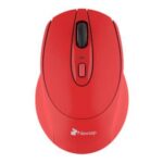 Mouse Inalambrico Ergonomico Nextep Ne-411E USB, 1600 Dpi, Color Rojo