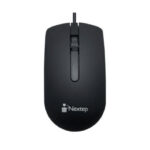 Mouse Nextep Ne-414 Alámbrico 1000 Dpi Color Negro 3 Botones USB Windows / Ios -