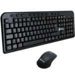Kit De Teclado Y Mouse Inalambrico Nextep Ne-415 USB Negro