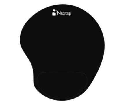 Mouse Pad Nextep Ne-418C Ergonómico Gel Color Negro Con Almohadilla Dimensiones 23 Cm Y 20 Cm 170 Gr –