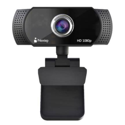 Webcam Nextep Ne-423 Full HD 1080P/USB/Color Negro