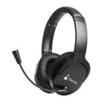 Diadema Audifono C/Microfono Inalambrico Nextep Ne-424 Bluetooth Color Negro, Recargable