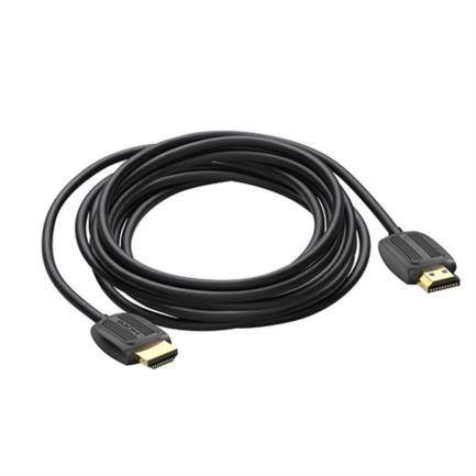 Cable HDMI 1.4 Nextep Ne-450C, Alta Definicion HD 1080P, Soporta 4K A 24Hz, Reforzado, 5 Mts, Color Negro