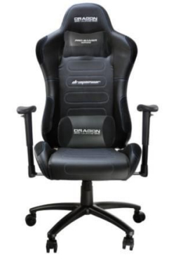 Silla Gamer Ergonómica Dragón Xt Ne-460N Modelo Racing Pistón Hidráulico De Gas Clase 4 Respaldo 83Cmx58Cm Asiento 48Cm X 52 Cm Altura 126 A 134 Cm Elevac -