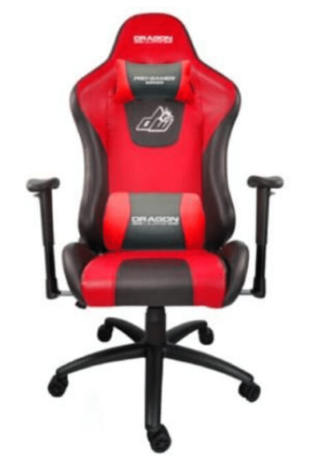 Silla Gaming Nextep Ne-460R Ergonomica Dragon Xt Modelo Racing Color Rojo-Negro