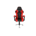 Silla Gamer Ergonómica Modelo Falkor Color Negro-Rojo Ne-461R -