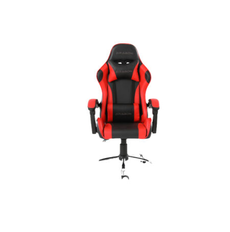 Silla Gamer Ergonómica Modelo Falkor Color Negro-Rojo Ne-461R –