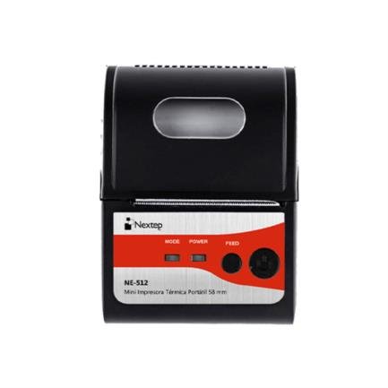 Impresora Nextep Térmica Portátil 58Mm USB, Bluetooth 2.0, Rs232/90 Mm/Seg, Cortador Manual