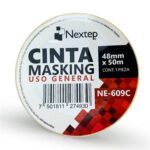 Cinta Masking Nextep Ne-609C De 48Mmx50Mts/Uso General