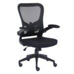 Silla Ejecutiva Nextep Ne-650A De Altura Y Descansa Brazos Ajustable Y Reclinable Color Negra