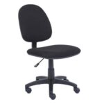 Silla De Oficina Nextep Ne-650Bn Negro/Hasta 120Kg/Tela/De Altura Ajustable/Base Giratoria